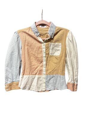 Vintage Moschino Cheap & Chic Colorblock Button Down Top • Size 6